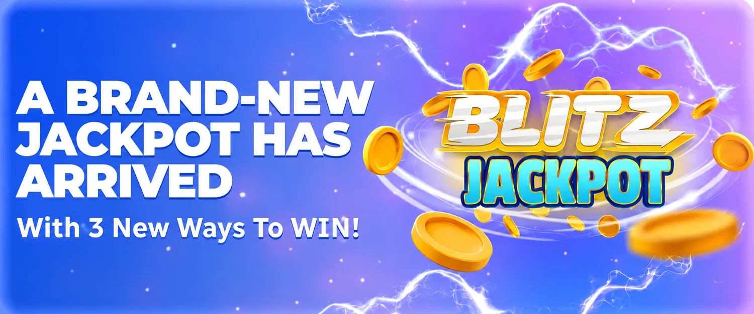 Spin Blitz Blitz Jackpot - a brand-new jackpot has arrived with three new ways to win