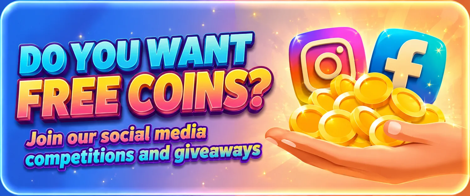 Spin Blitz free coins promotion - join social media competitions and giveaways