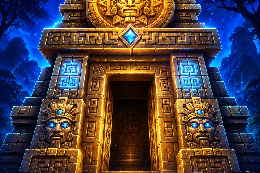 Aztec Stone Spell slot by Spinomenal at Spin Blitz