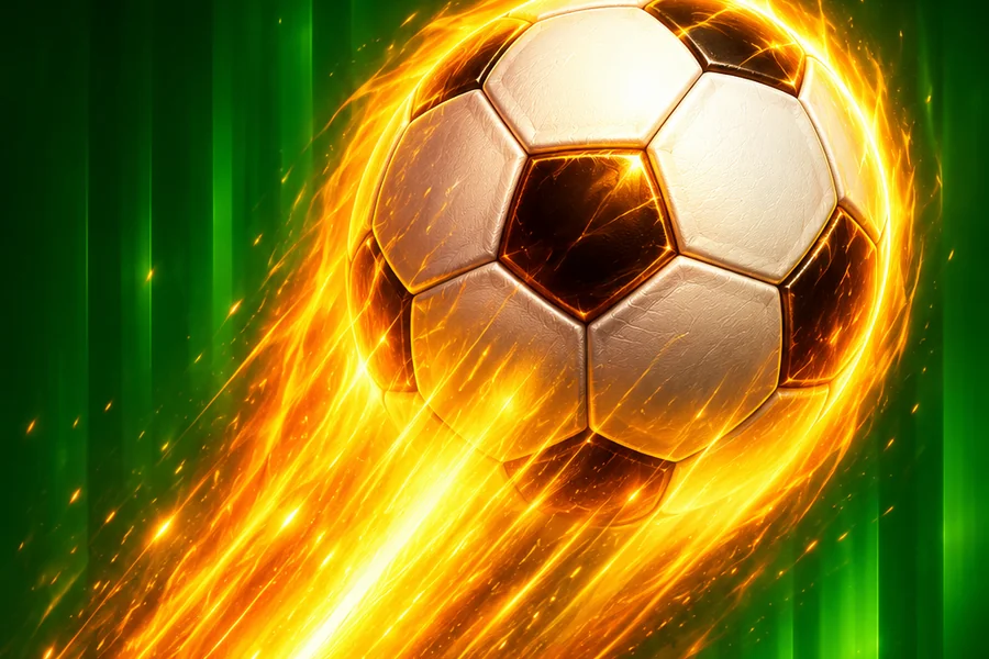 Football Blaze slot by Gamzix at Spin Blitz